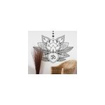 Sticker mural salon zen fleur de lotus