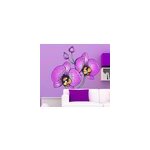 Sticker fleurs orchides