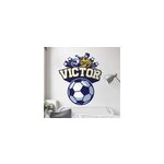 Sticker foot ballon personnalisable