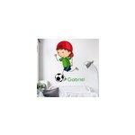 Stickers foot avec prnom