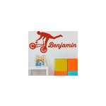 Sticker freestyle v�lo personnalisable