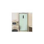 Sticker frigo algues blanches fond vert pense Sticker frigo algues blanches fond vert pense