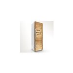 Sticker frigo caisse en bois indiana