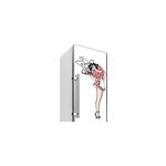 Sticker frigo serveuse style rétro Sticker frigo serveuse style rétro