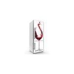 Sticker frigo verre de vin