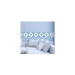 Sticker frise azulejos bleu et blanc