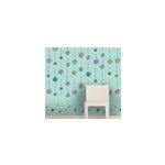 Sticker frise fleurs colores