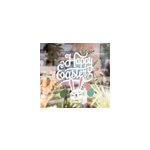 Sticker happy easter lapin