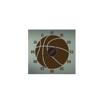 Sticker horloge basket
