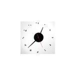 Sticker horloge braille