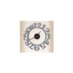 Sticker horloge chiffres accols