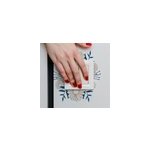 Sticker interrupteur marguerites beige