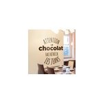 Sticker jeans chocolat