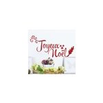 Sticker mural salon joyeux noel