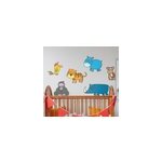 Sticker maison animaux qui dorment