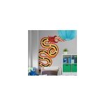 Sticker maison dessin dragon oriental