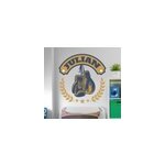 Sticker maison gants de boxe et pr�nom