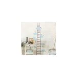 Sticker maison m�tre �chelle et lapin