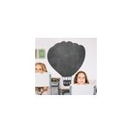 Sticker maison montgolfi�re craie