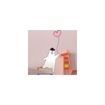 Sticker maison ours dessin
