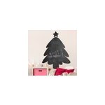 Sticker maison sapin � craie de no�l