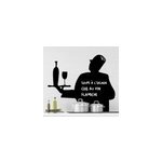 Sticker ardoise serveur chic