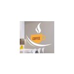 Sticker maison tasse de caf�
