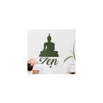 Sticker mural salon zen motif yoga