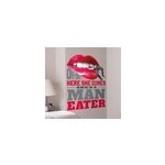 Sticker man eater