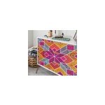 Sticker meuble motif coloré paisley Sticker meuble motif coloré paisley