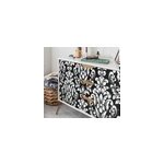 Sticker meuble style baroque floral Sticker meuble style baroque floral