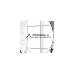 Sticker pour miroir texte anglais