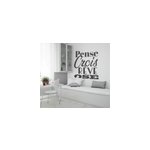 Sticker motivation ; pense et ose ; Sticker motivation ; pense et ose ;