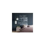 Sticker motivation la vie est un mystre