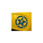 Sticker pour moto toile spartiate