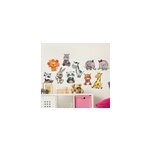 Sticker mural animaux