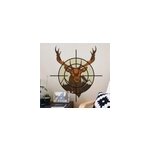 Sticker mural animal cerf dans le chasseur d'arbalte