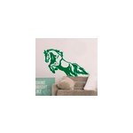 Sticker mural animal saut de cheval