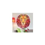 Sticker mural animal sauvage lion coloré Sticker mural animal sauvage lion coloré