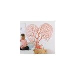 Sticker amour arbre en forme coeur