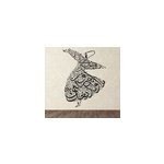 Sticker mural ballerine