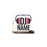 Sticker mural chambre ado logo de musique dj