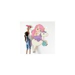 Sticker mural cin�ma licorne et une sir�ne