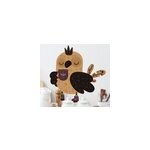 Sticker mural cuisine hibou royal avec une tasse de caf�