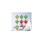 Stickers muraux dinosaure empreinte de dinosaure Stickers muraux dinosaure empreinte de dinosaure