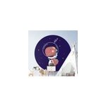 Stickers muraux dinosaure espace t - rex