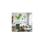 Sticker mural dinosaure jeu de pixels