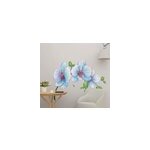 Sticker mural fleur orchide blanche