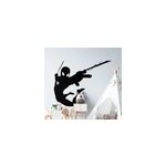 Sticker mural super héro silhouette spiderman Sticker mural super héro silhouette spiderman