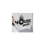 Sticker mural house music